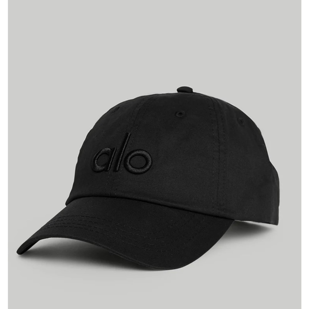 ALO Yoga Black Baseball Cap